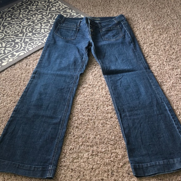 American Eagle Outfitters Denim - American Eagle 🦅 Button Up Trousers